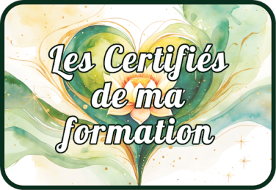 Les certifiés de ma formation "devenez guérisseur d'âme"